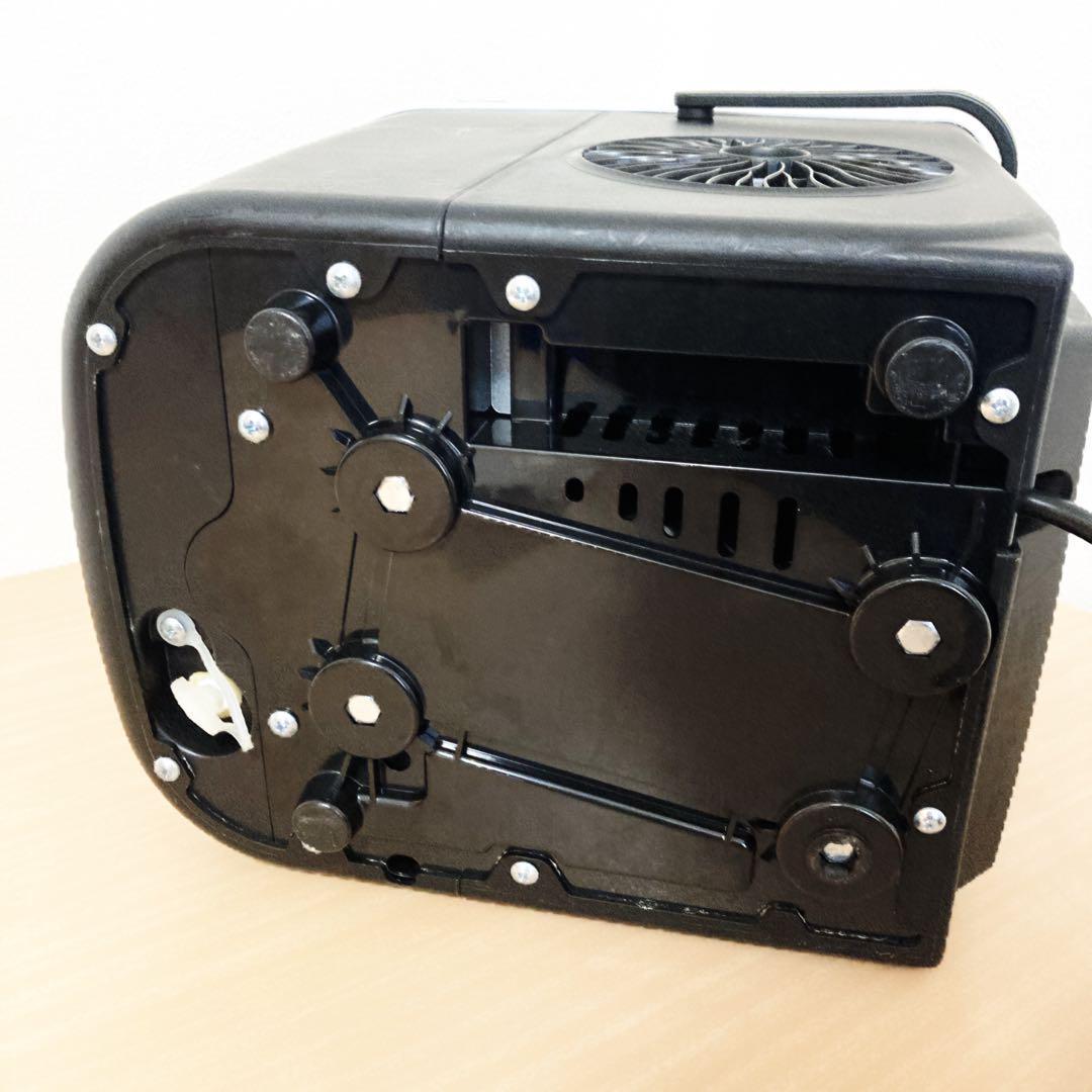 動作確認済 ecozy 製氷機 黒 2024年製 高速製氷 IM-BS260C