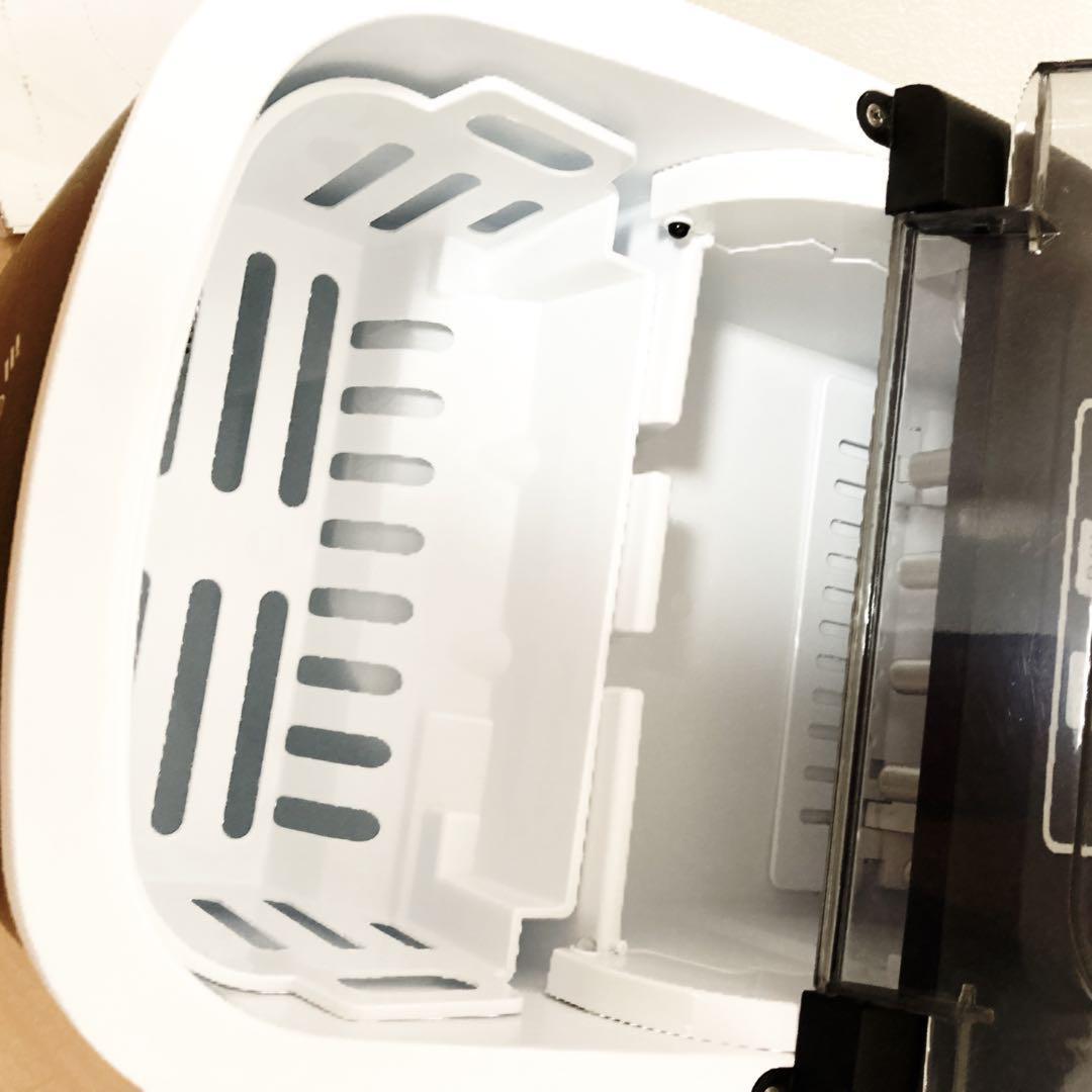 動作確認済 ecozy 製氷機 黒 2024年製 高速製氷 IM-BS260C
