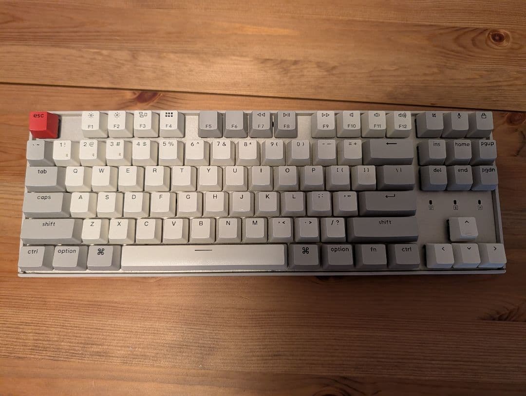 【美品・付属品完備】Keychron K8 ノンバックライト 茶軸