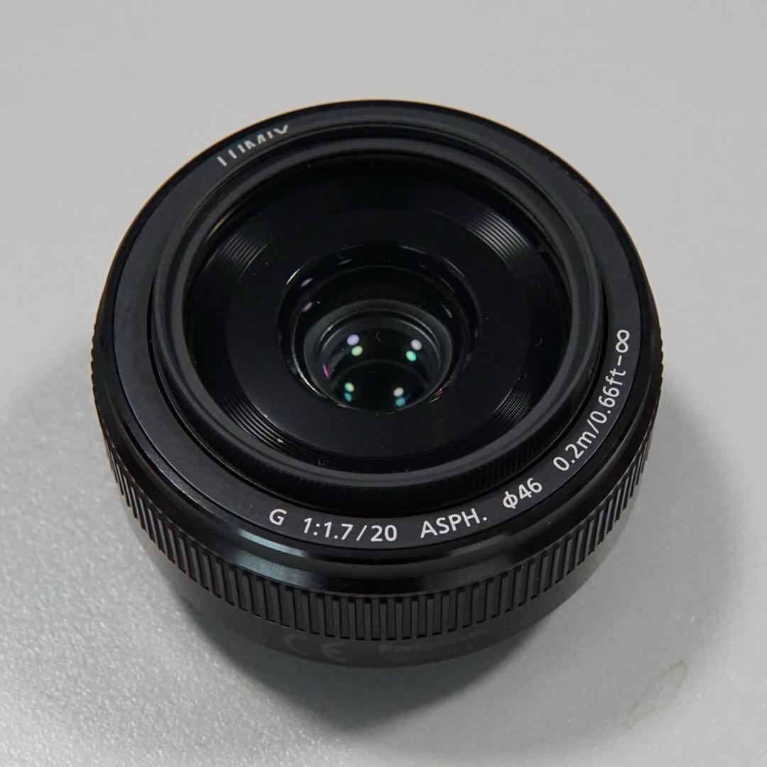 パナソニック単焦点レンズ ルミックス G 20mm/F1.7 II ASPH.