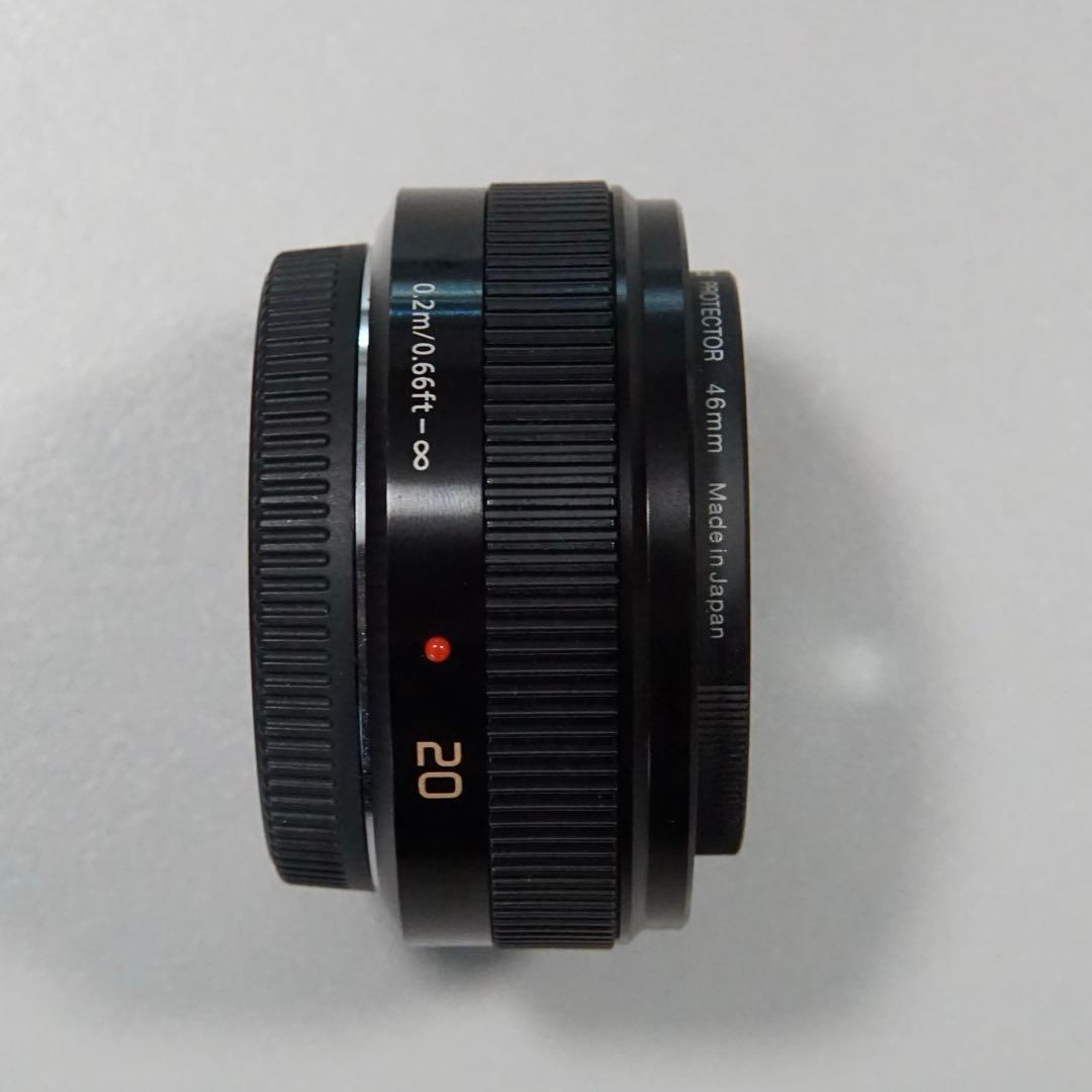 パナソニック単焦点レンズ ルミックス G 20mm/F1.7 II ASPH.