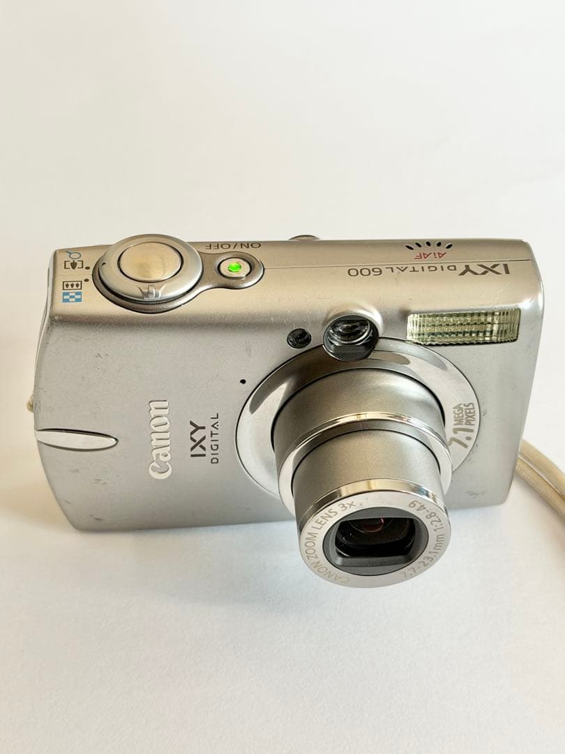 動作確認済:Canon IXY DIGITAL 600 コンパクトデジタルカメラ
