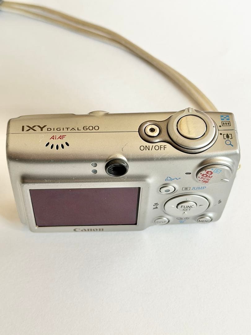 動作確認済:Canon IXY DIGITAL 600 コンパクトデジタルカメラ