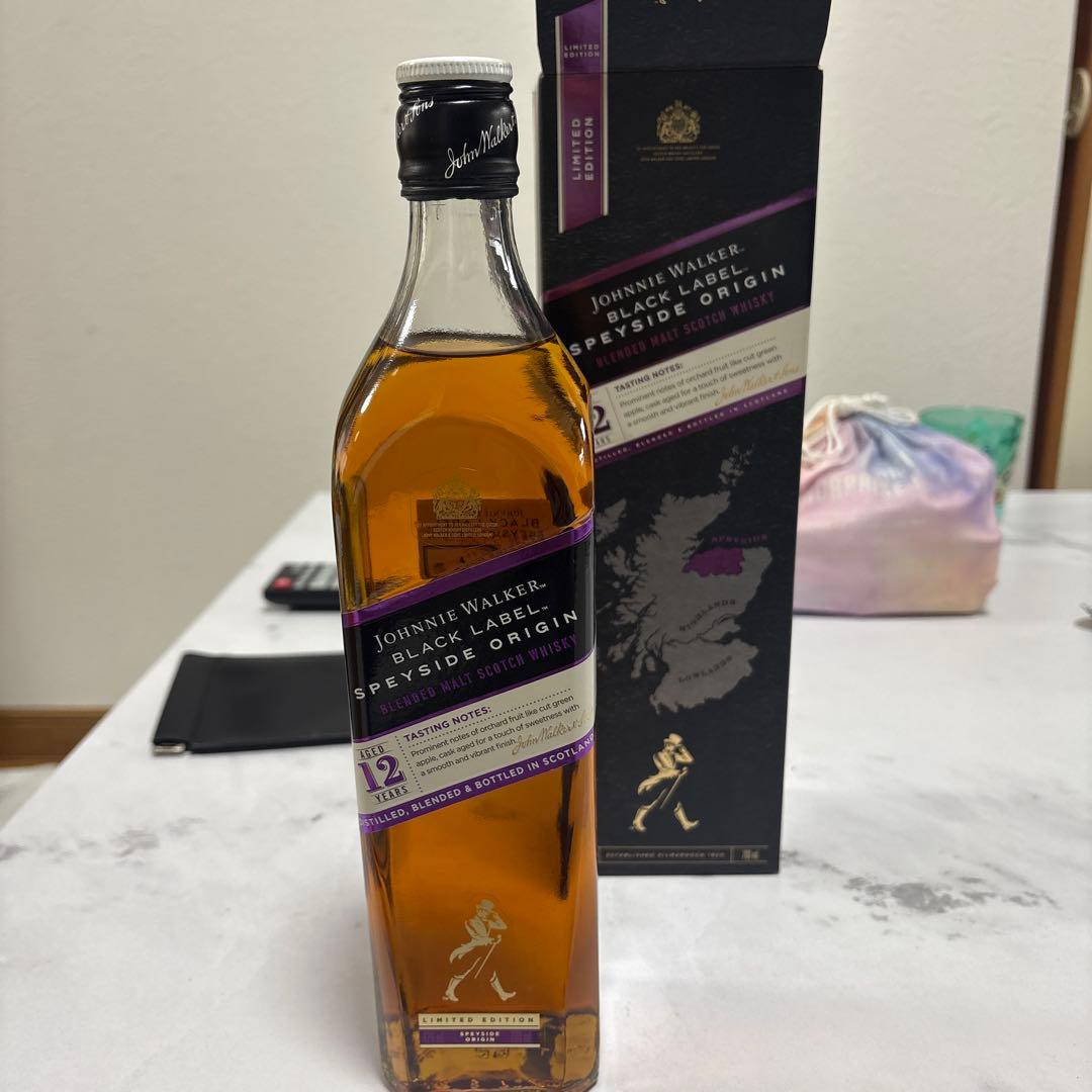 ジョニーウォーカー ブラックラベル スペイサイド オリジン 750ml 12年