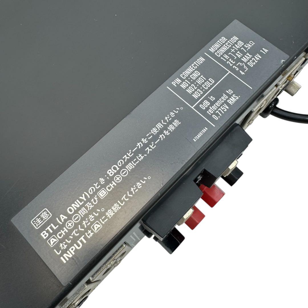 RAMSA パナソニック WP-9110 業務用パワーアンプ 動作品 取説付