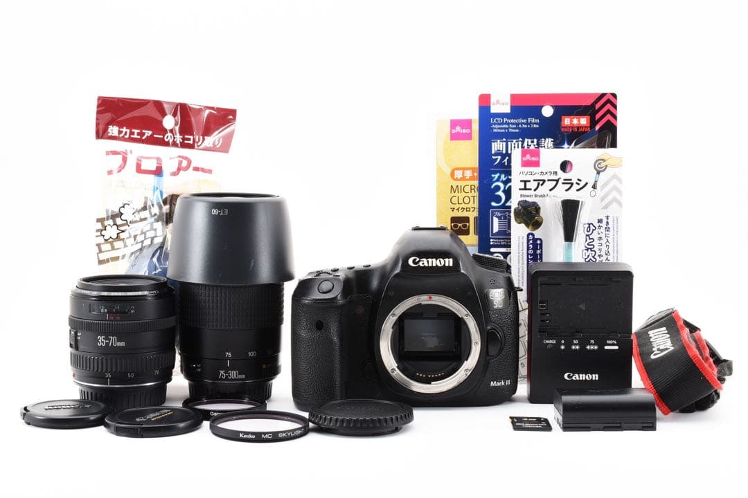 ☆Canon EOS 5D mark III標準&望遠ダブルレンズセット☆