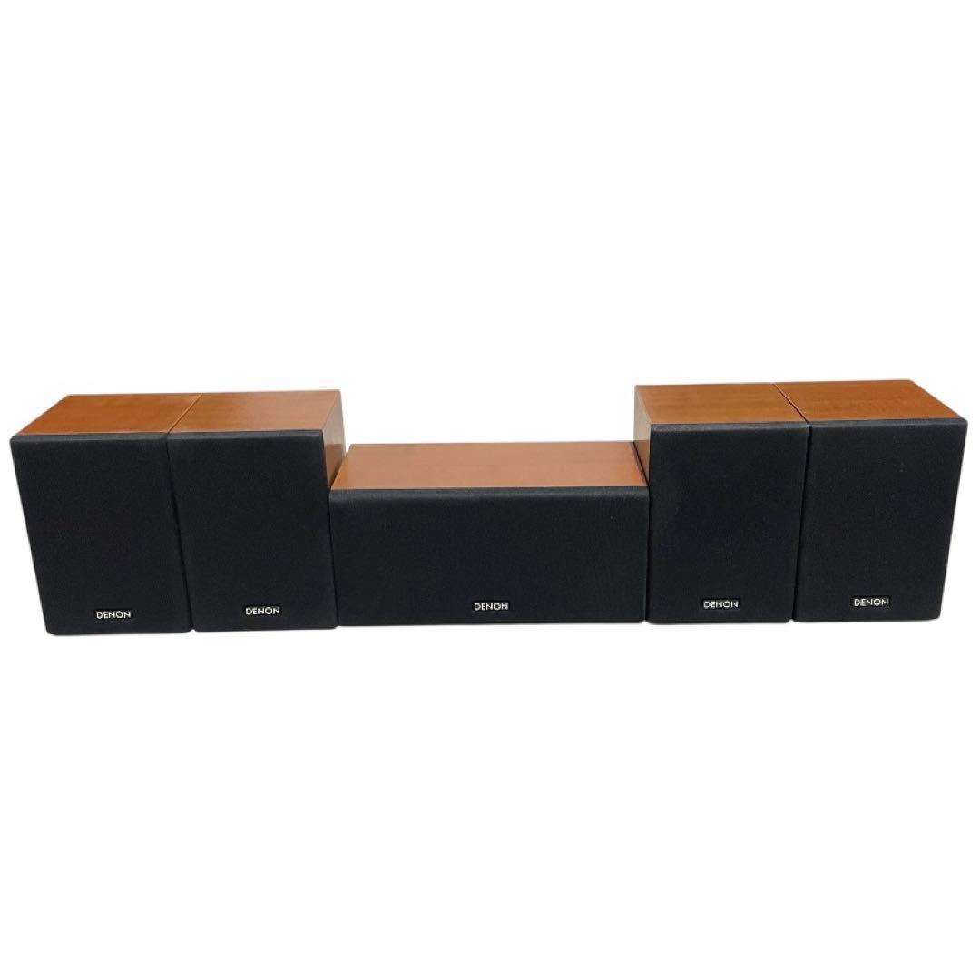 【最安値】DENON 5.1ch ホームシアターセット AVC-M380 木目