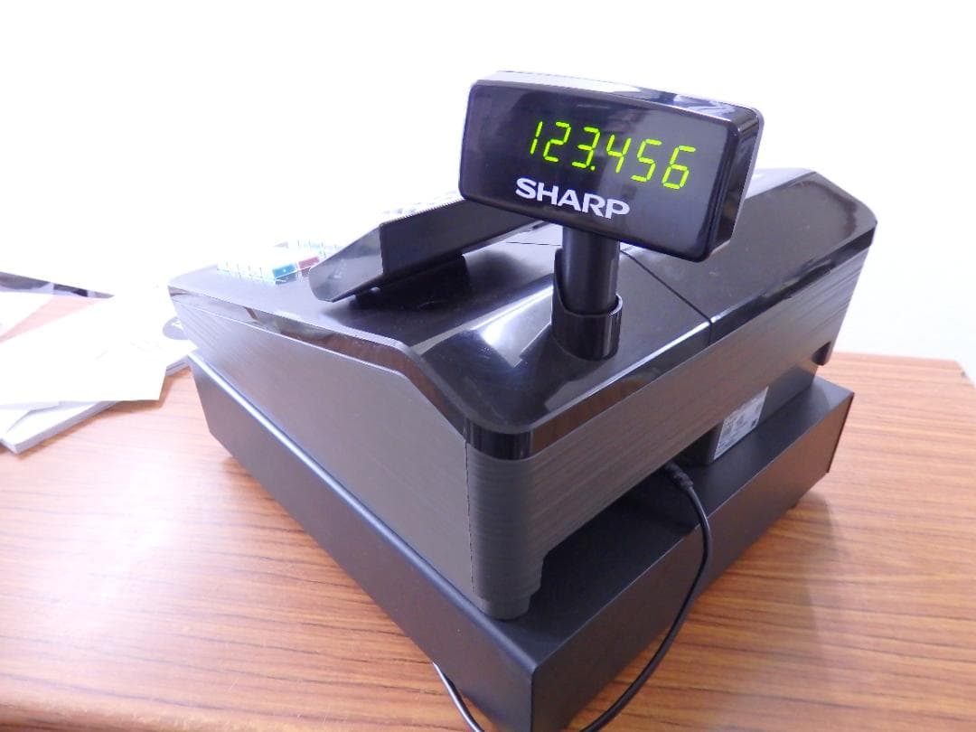 7030 美品 年式大事 21年製 設定無料XE-A207 シャープ レジスター