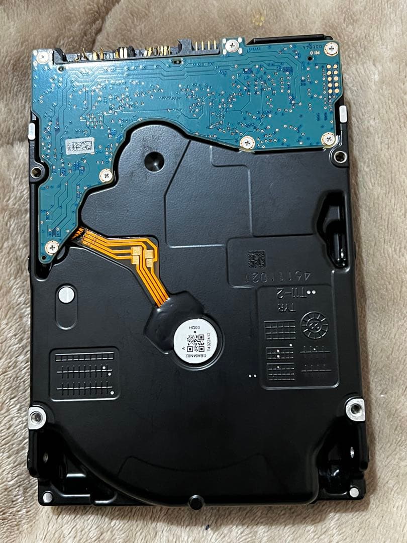 ジャンク　TOSHIBA MG10AFA22TE 22TB 内蔵型ハードディスク