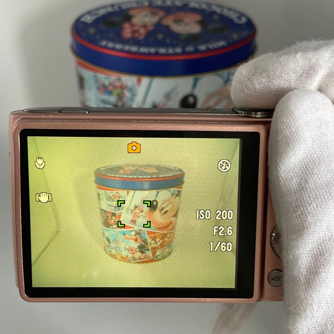 実写美⭕️外観美【動作確認済】CASIO EXILIM EX-Z400 ピンク