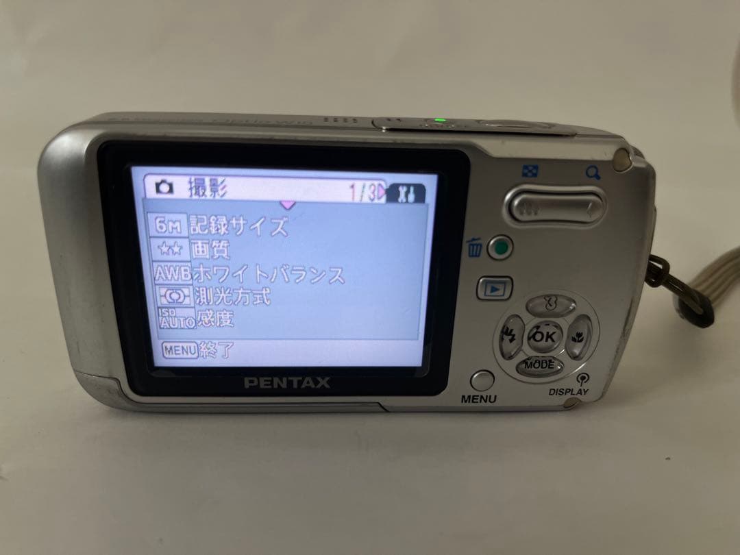 【防水デジカメ】ペンタックスw10