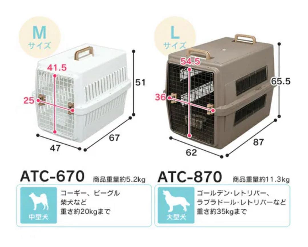 アイリスオーヤマ　エアトラベルキャリー　ATC-670