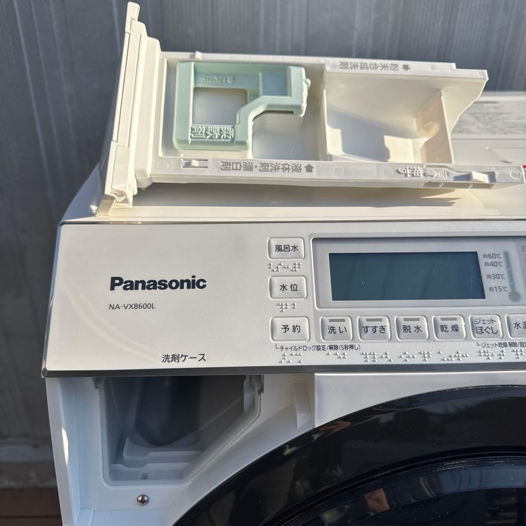 美品 Panasonic ドラム式洗濯乾燥機 10/6kg エコナビ搭載