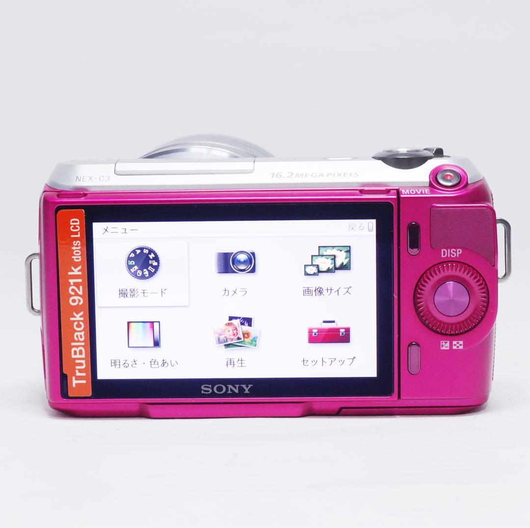 動作確認済 極美品 SONY NEX-C3 SEL1855 レンズセット