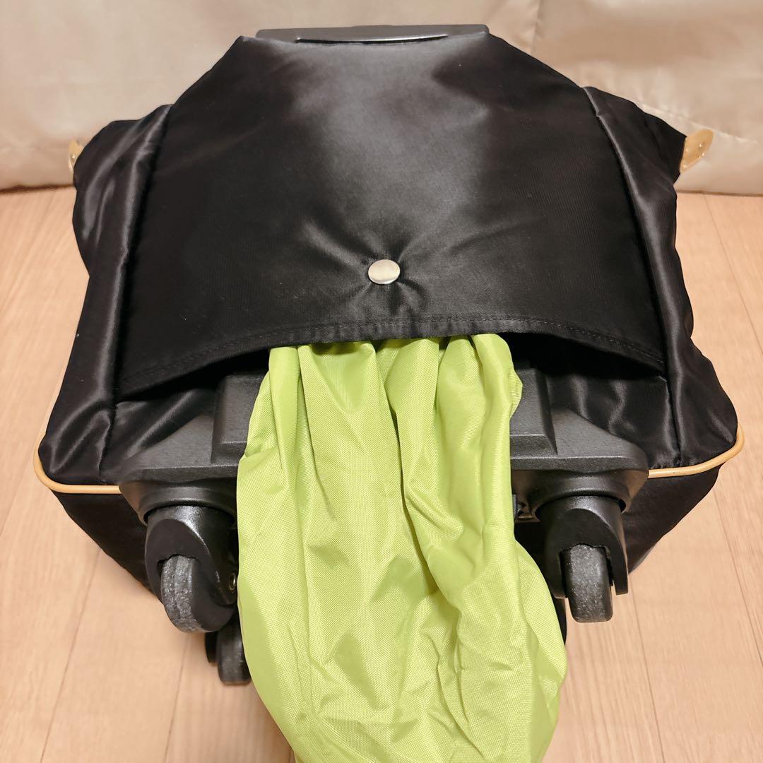 【美品】Kanana project 一体型キャリーバッグ 車輪カバー付