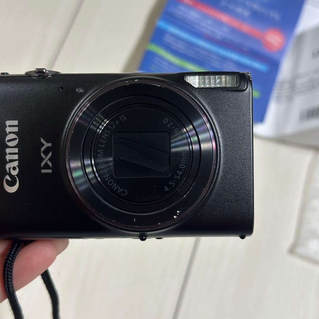 美品⭐︎フルセット　Canon IXY650 コンパクトデジタルカメラ ブラック
