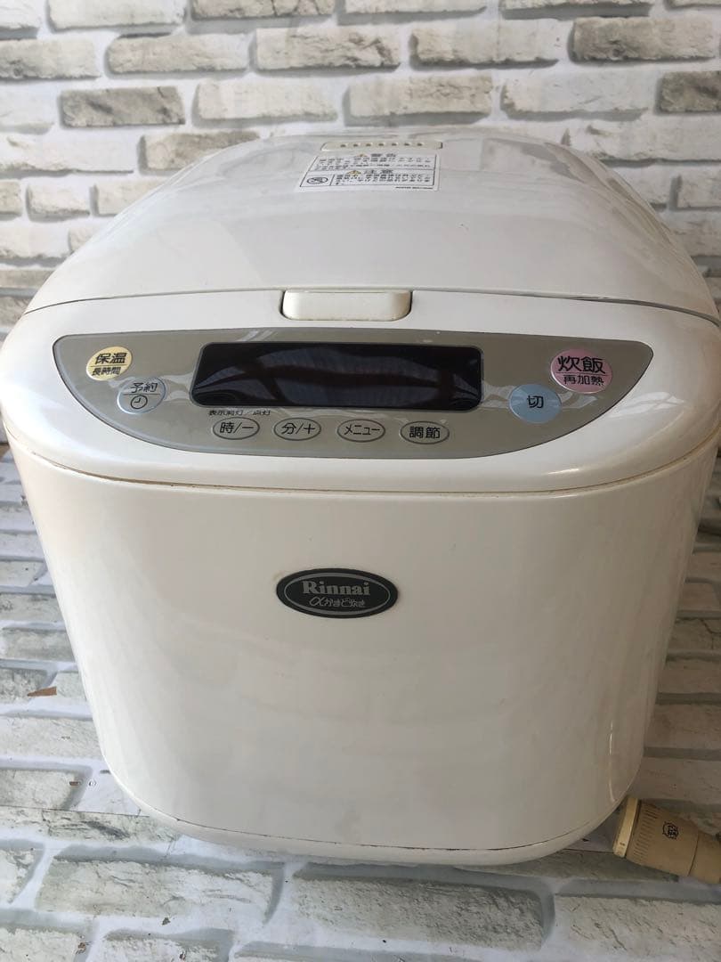 リンナイガス炊飯器 LP用　RR-10MLT動作確認済み(A55)