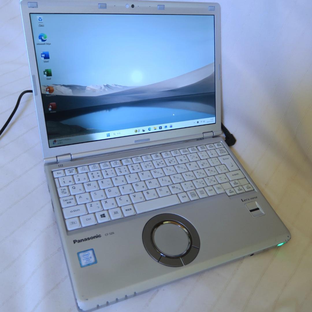 レッツノート i5-7世代／8G／256G／Office2024／累積2210h