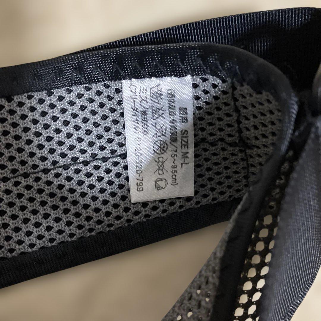 Mizuno 骨盤ベルト 矯正　腰痛M〜Lサイズ 黒　洗濯済み　一度使用