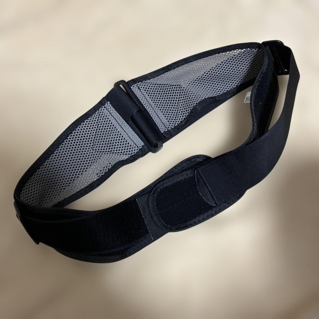 Mizuno 骨盤ベルト 矯正　腰痛M〜Lサイズ 黒　洗濯済み　一度使用