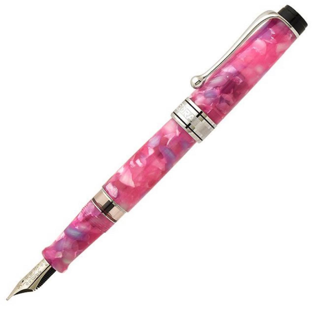 アウロラ 限定万年筆 カレイドスコーピオ ルーチェローザ EF 新品未使用
