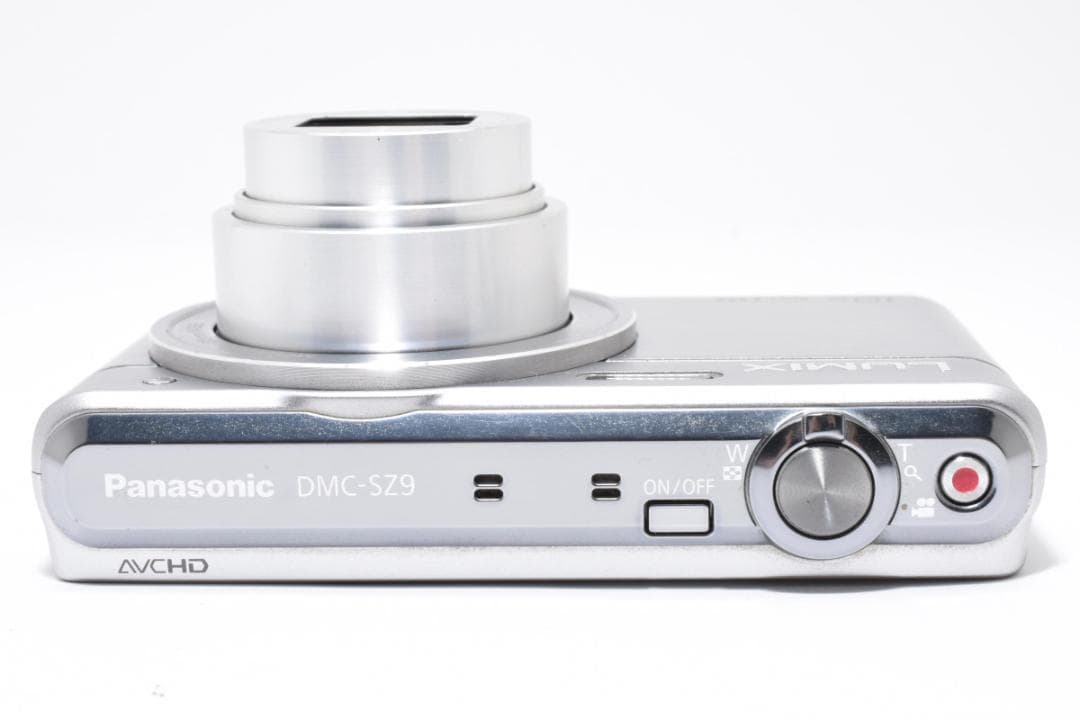良品Panasonic LUMIX DMC-SZ9デジカメ　シルバー#4639