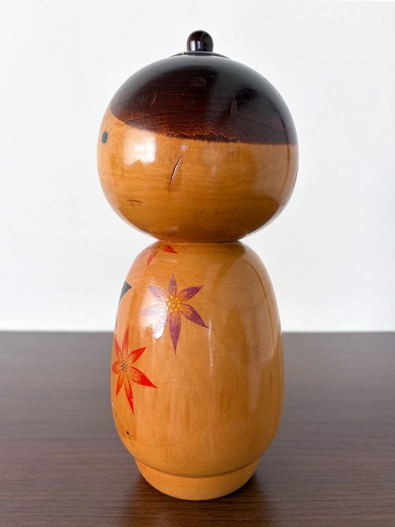 岸 貞男 Sadao 創作 こけし kokeshi 人形 レトロ 可愛い 民藝