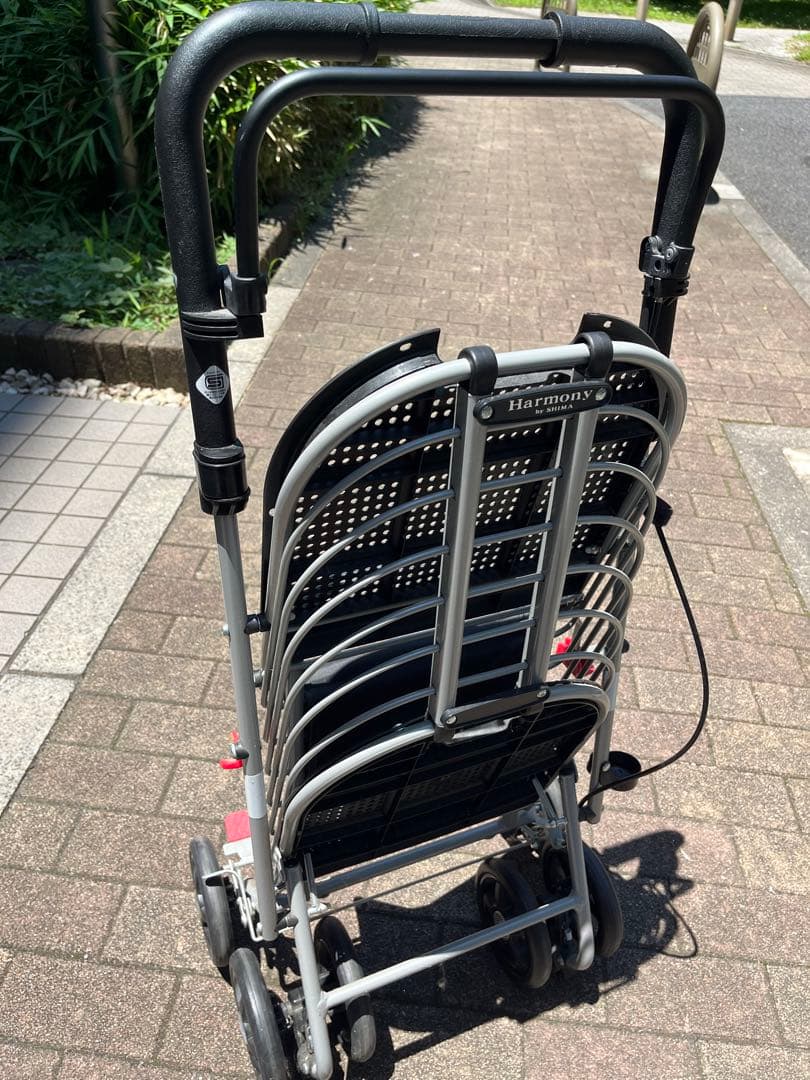折りたたみ式シルバーカー 島製作所　ハーモニーAL