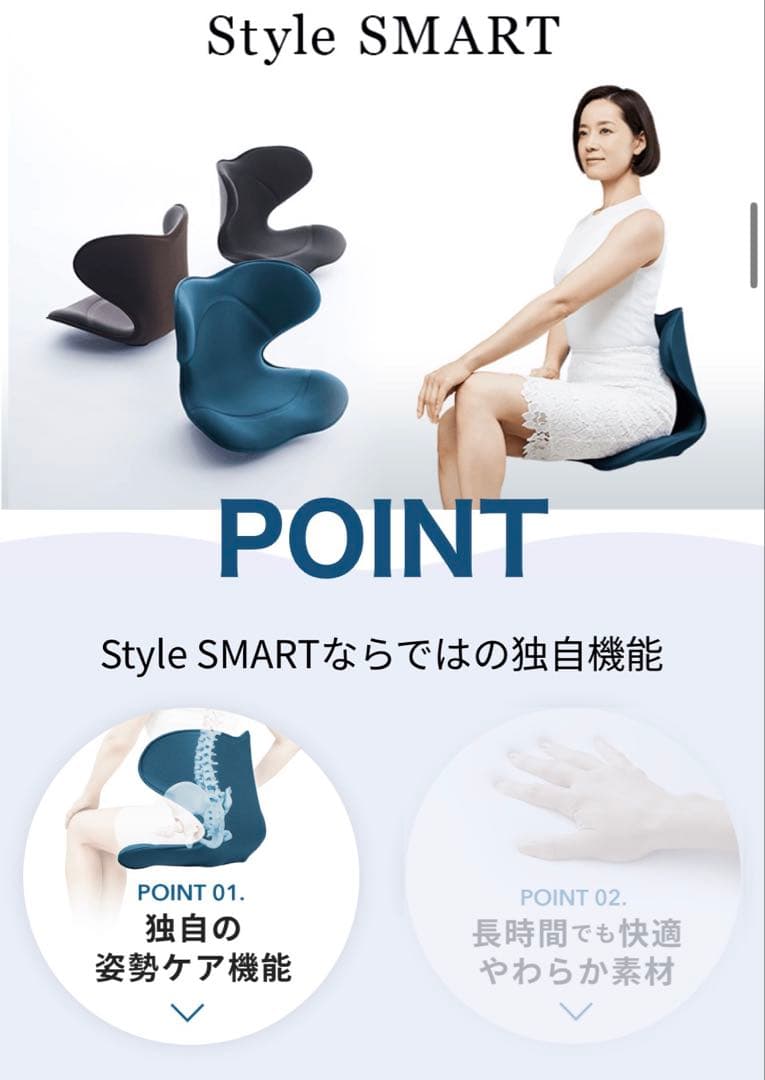 ☆美品☆MTG Style SMART スタイルスマート骨盤チェア 骨盤矯正BR