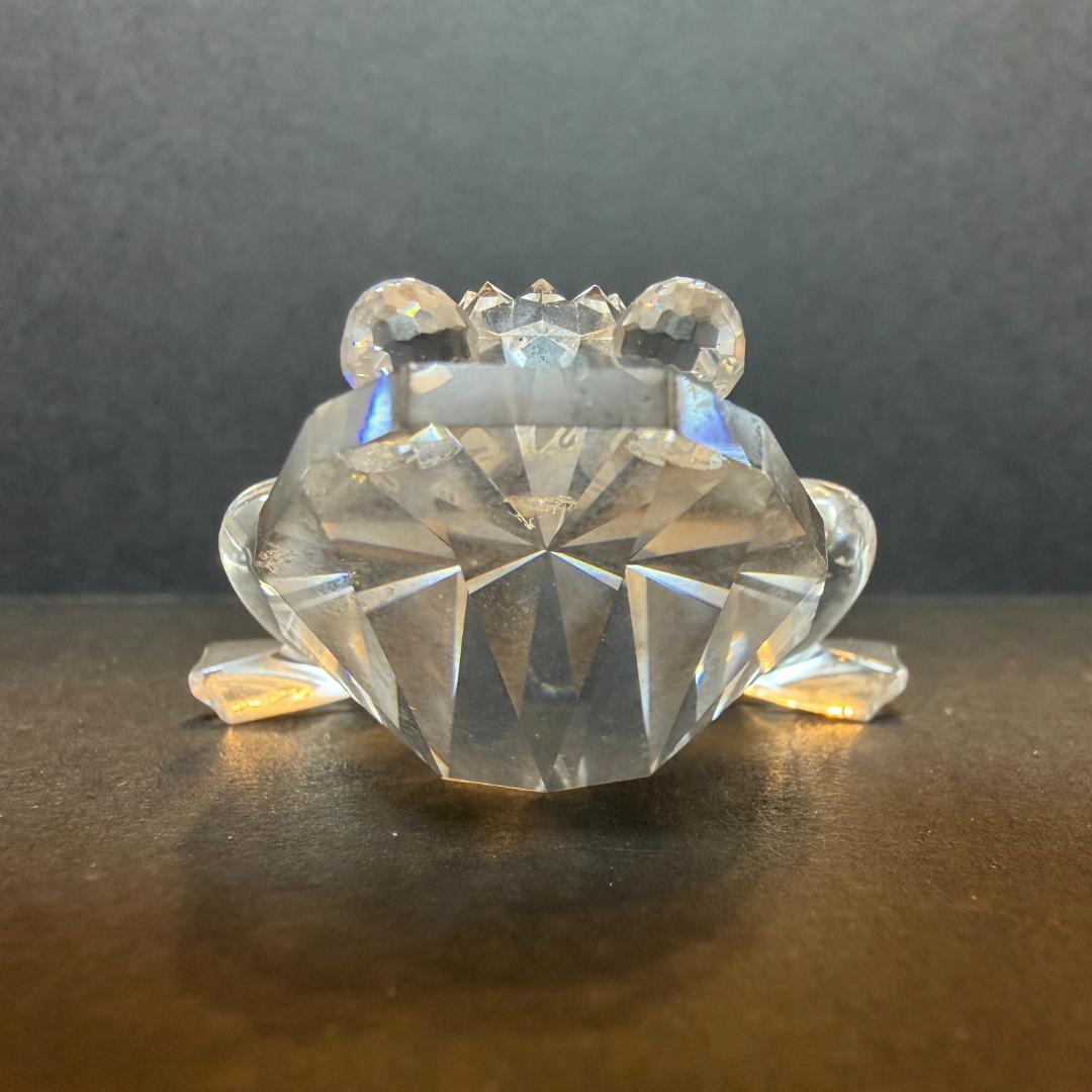 SWAROVSKI カエル クリスタルガラス