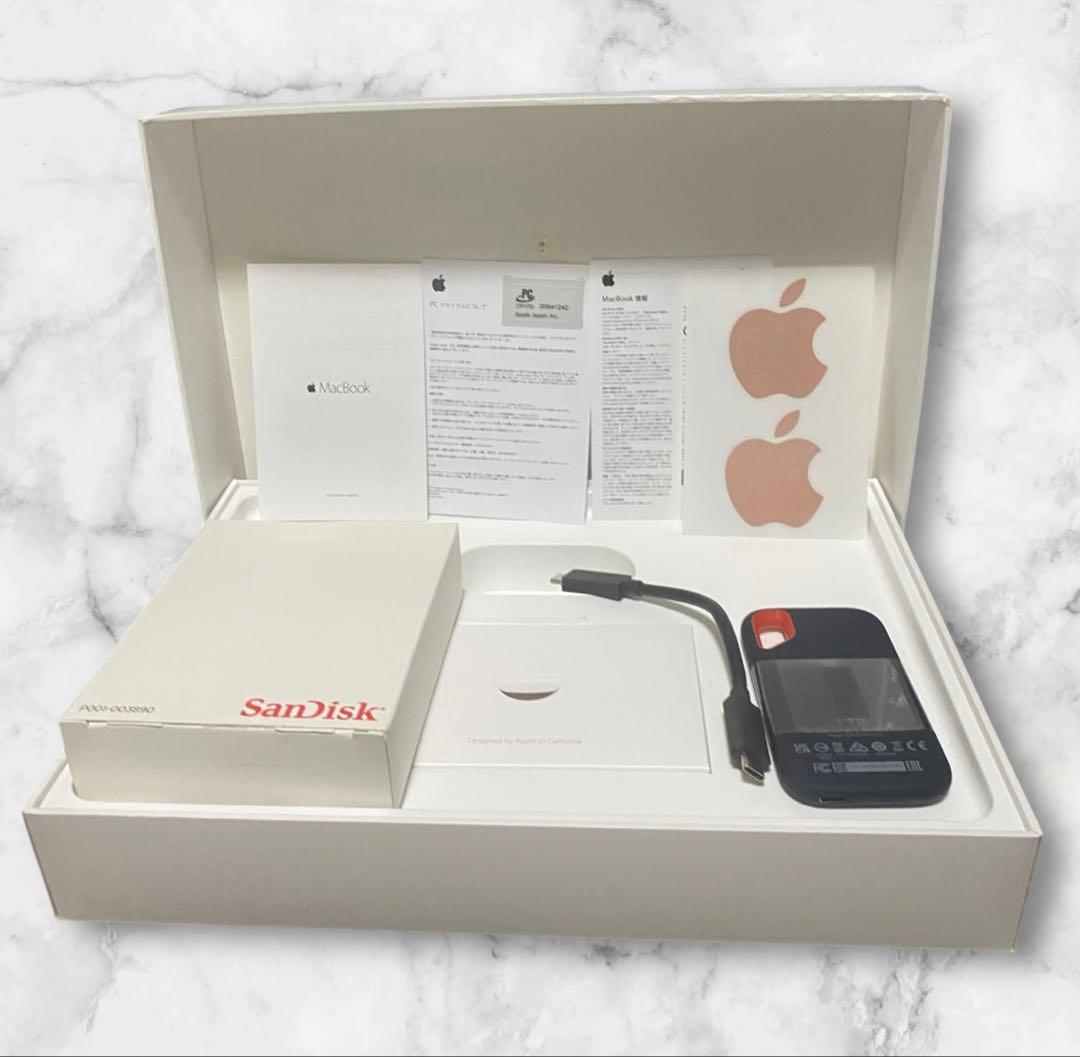 【美品】サンディスクSSD1T付MacBook 2017 i5 ローズゴールド