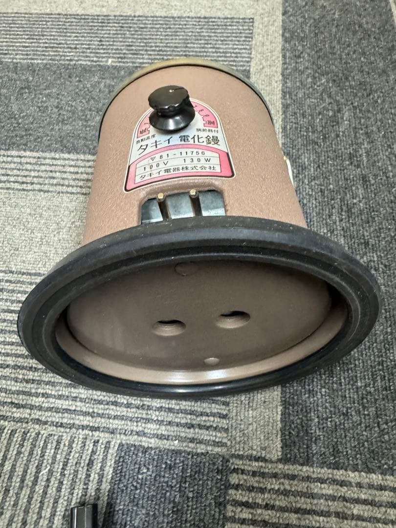 タキイ電化鏝　電気鏝