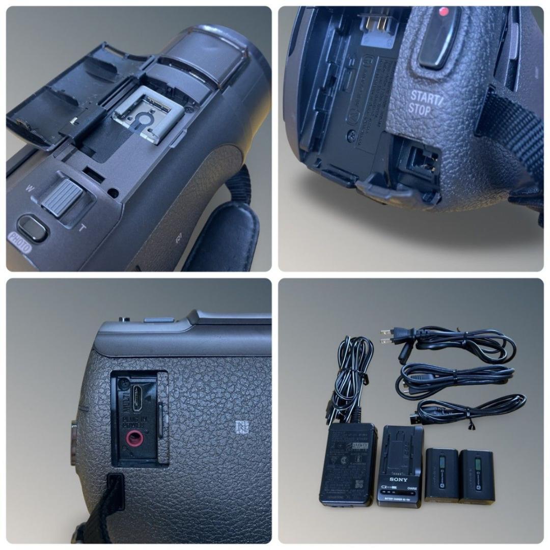 SONY FDR-AX40 4K 空間光学手ブレ補正 ビデオカメラ ソニー