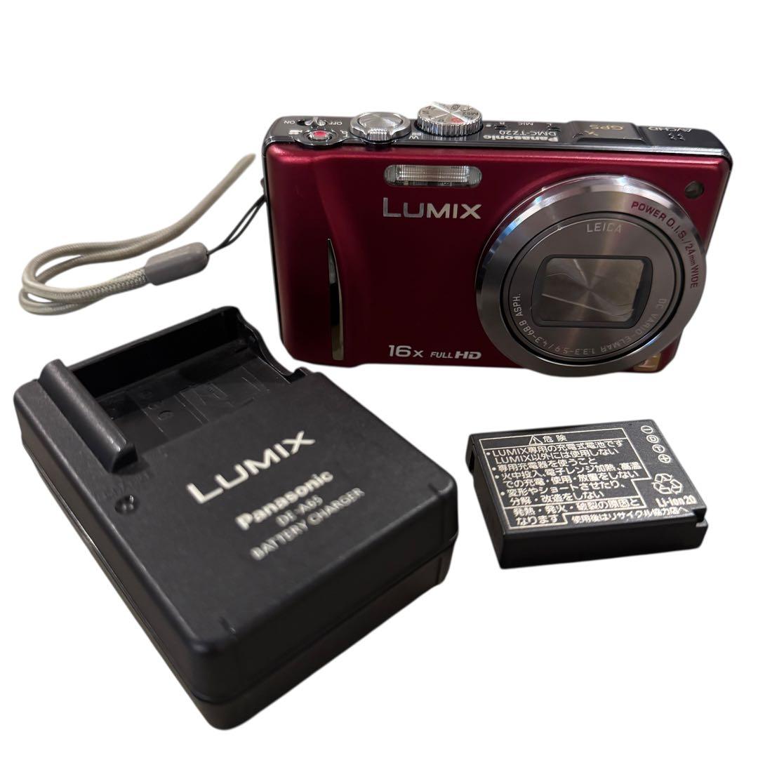 動作確認済 Panasonic LUMIX DMC-TZ20 デジカメ 美品