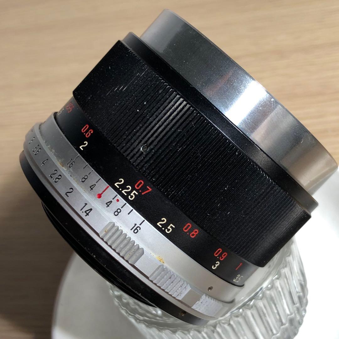 AUTO mamiya sekor 55mm f1.4 m42マウント