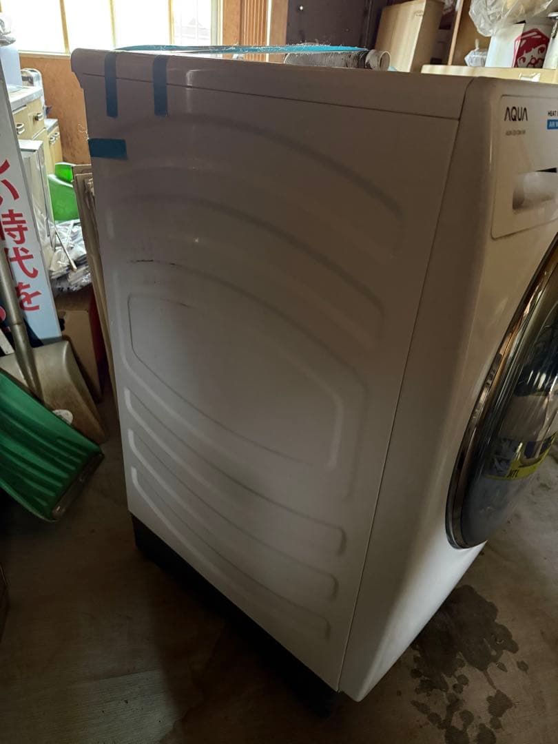 AQUA ドラム式洗濯機 AQW-DX12M(W) 12kg
