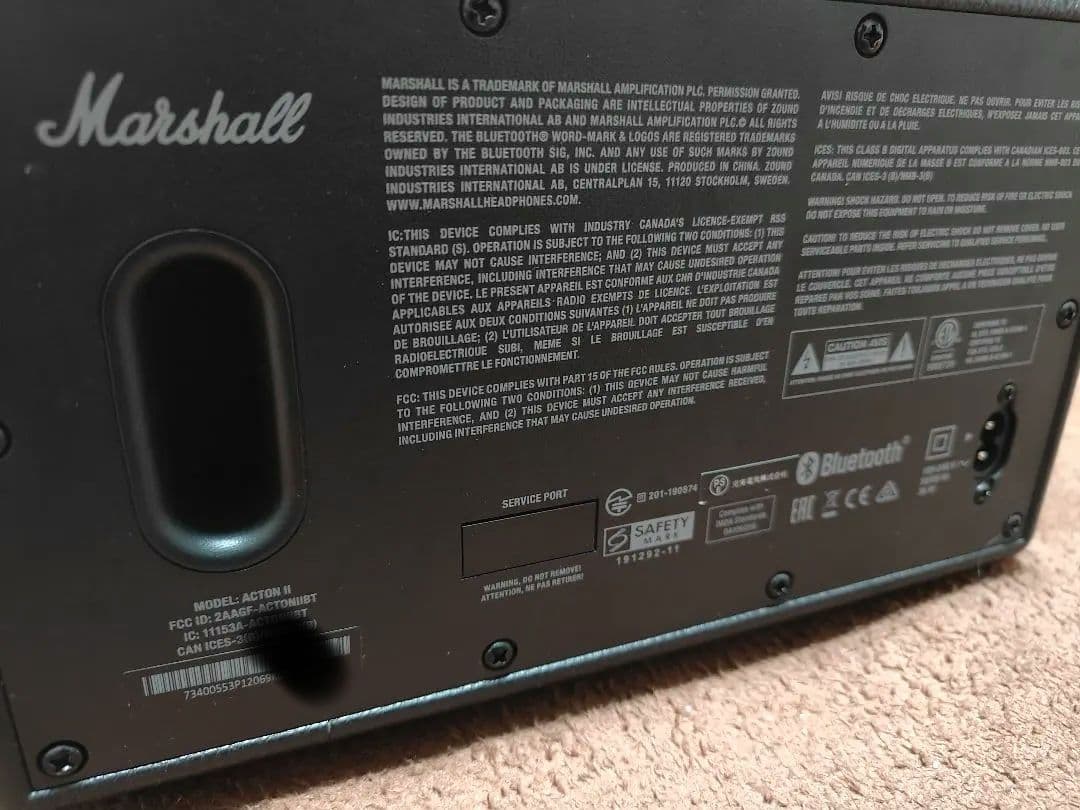 Marshall Acton II スピーカー ブラック