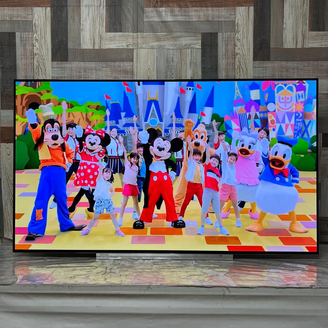 全国送料込❣️東芝55型4K有機ELテレビネトフリ、YouTube視聴可