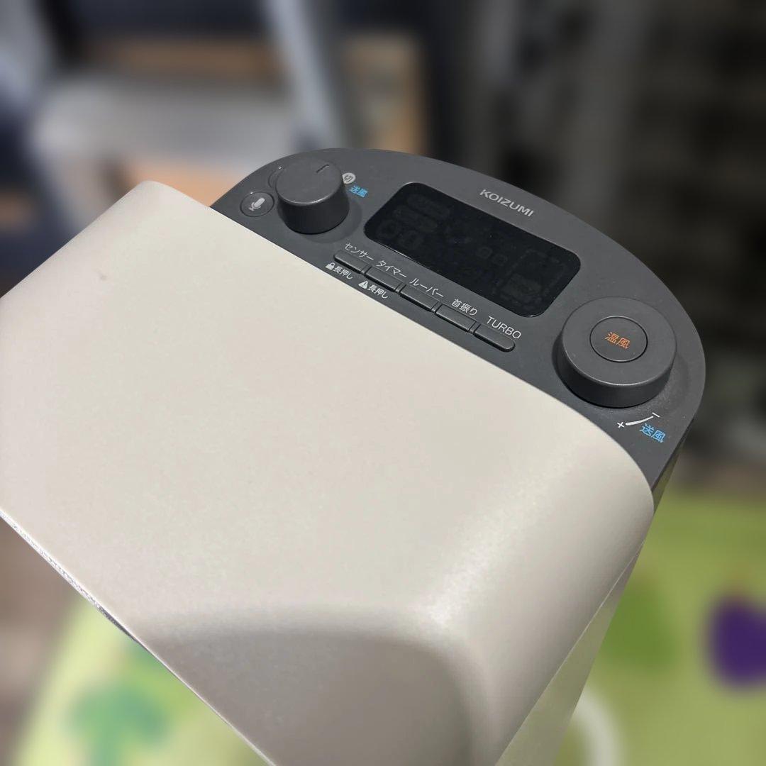 ファンヒーター　コイズミ　扇風機　サーキュレーター　セラミック　タワー型