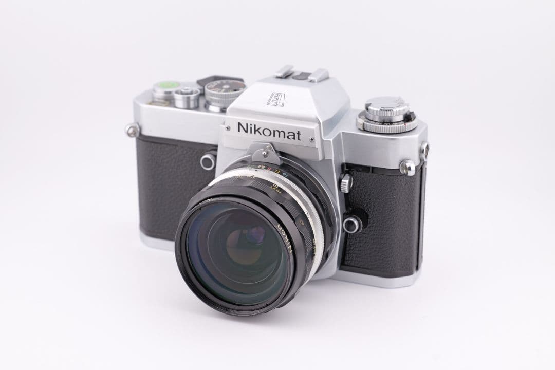 フィルムカメラ Nikon Nikomat EL + Auto Nikkor 28mm F3.5