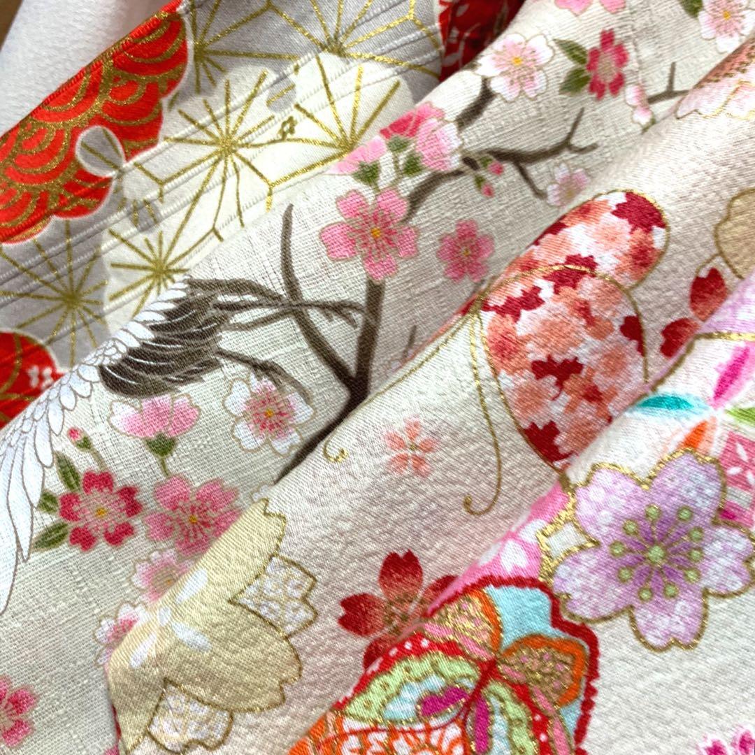 蝶桜 ハンドメイド 高品質ベビー袴✨お宮参り/一升餅/七五三に/女の子