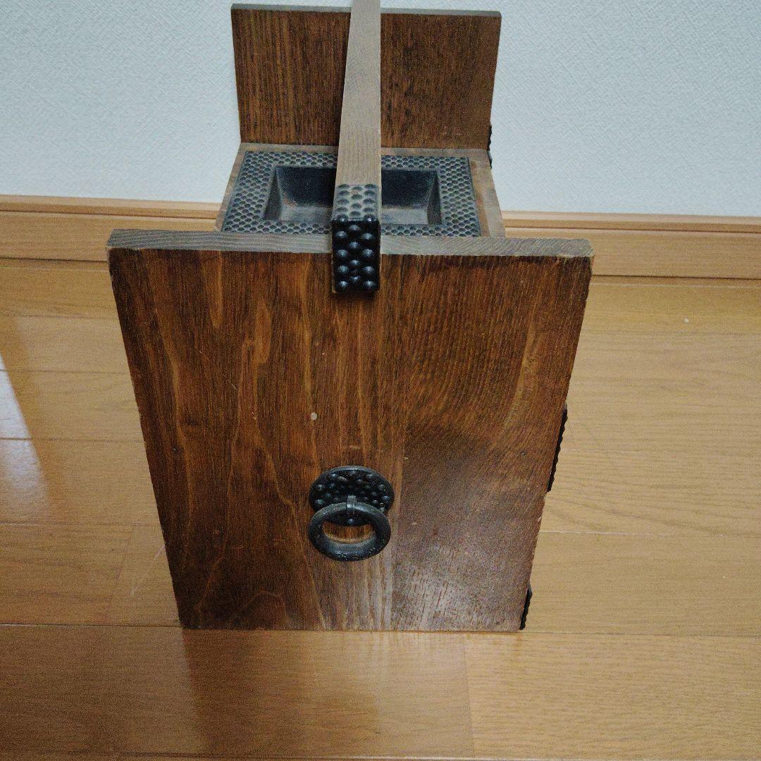 ●古道具●置型灰皿 手提げ灰皿 タバコ キセル