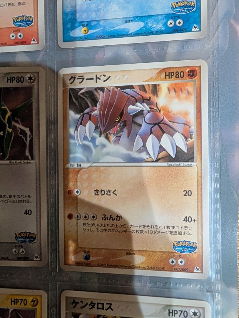 ポケモンカードゲーム ポケパーク プレミアムファイル　ブルーシート