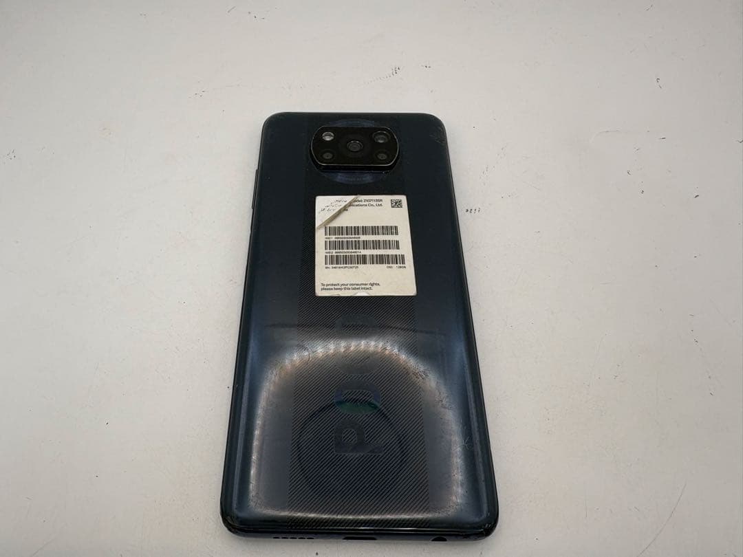POCO X3 NFC 64GB スマートフォン 本体 ブルー