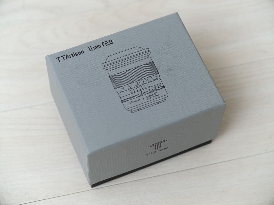 【ほぼ新品】TTArtisan 11mm f2.8 Fisheye Gマウント
