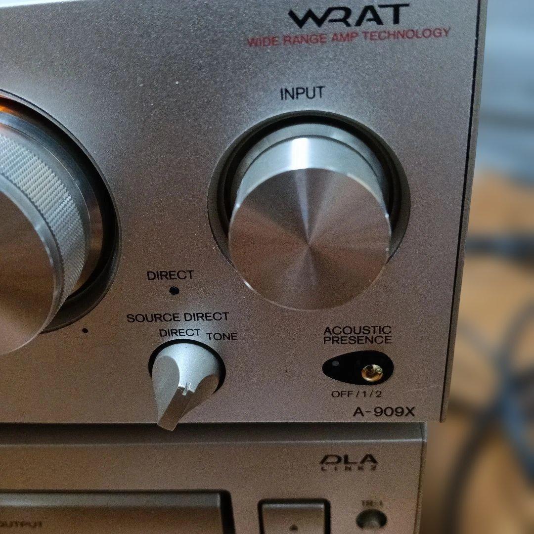即決価格！オンキョー　A-909X 動作品！