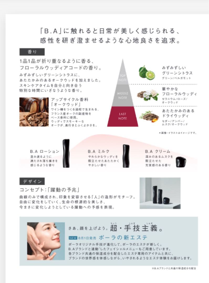 新商品ポーラ B.A 第７世代お試し　5セット