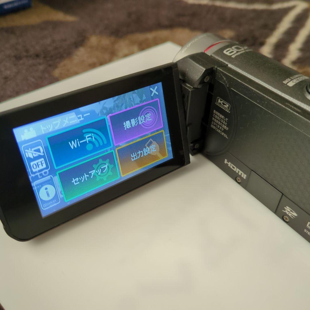 JVC Everio GZ-RX500-Ｂ ビデオカメラ 付属品 全てあります