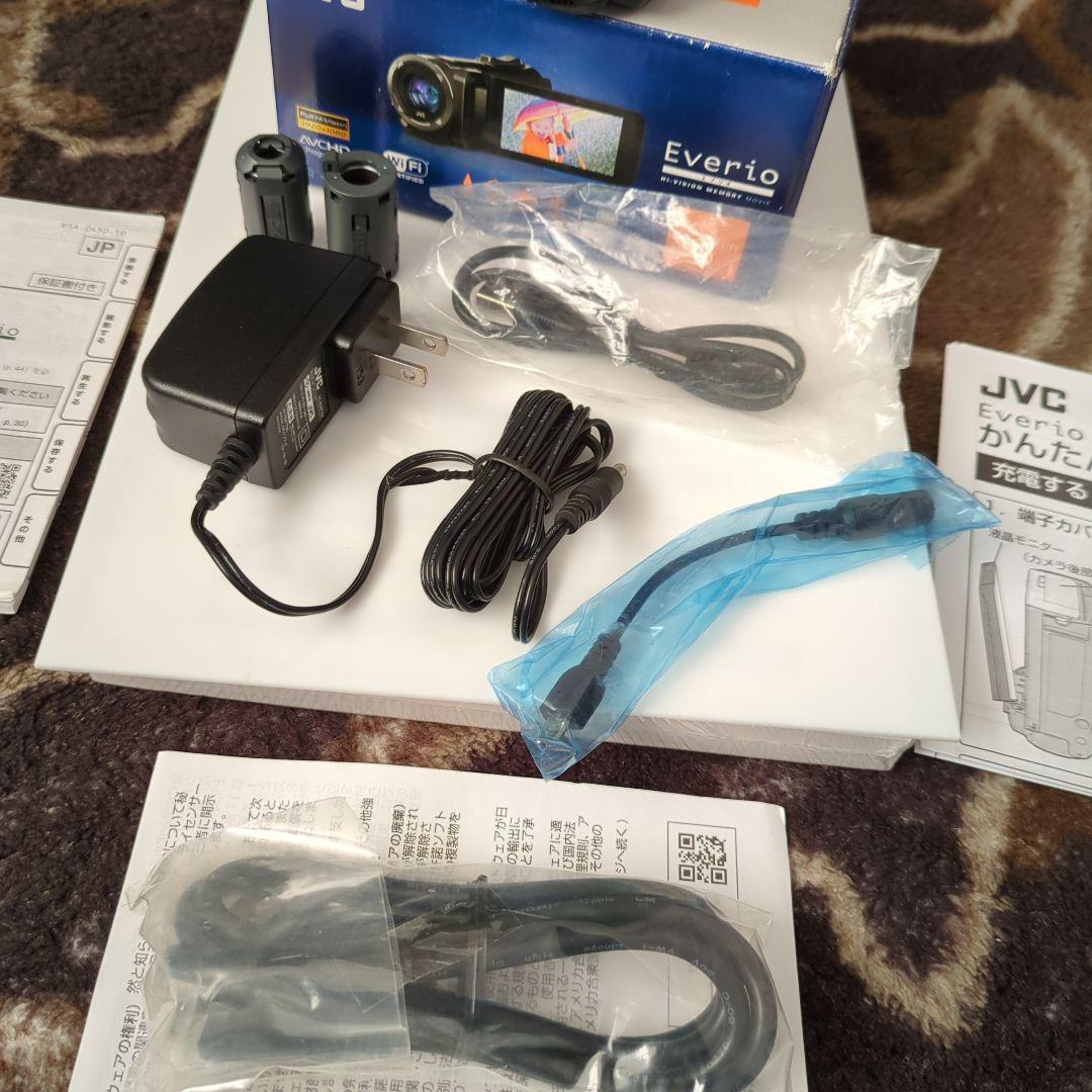 JVC Everio GZ-RX500-Ｂ ビデオカメラ 付属品 全てあります
