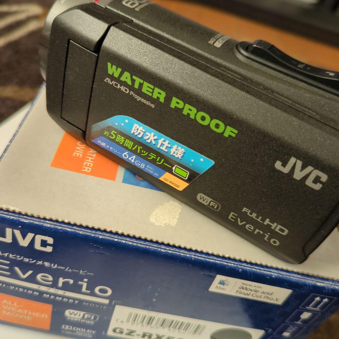 JVC Everio GZ-RX500-Ｂ ビデオカメラ 付属品 全てあります